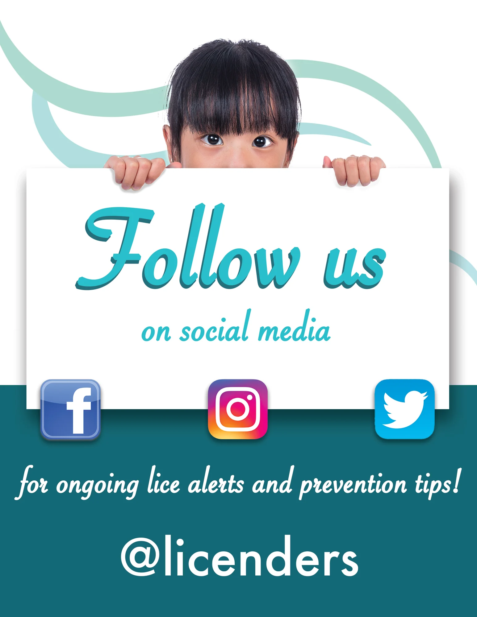 Licenders - front-desk poster