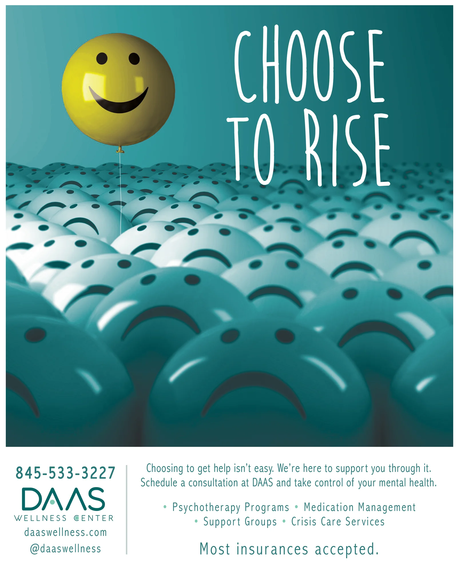 DAAS Wellness Center - magazine ad